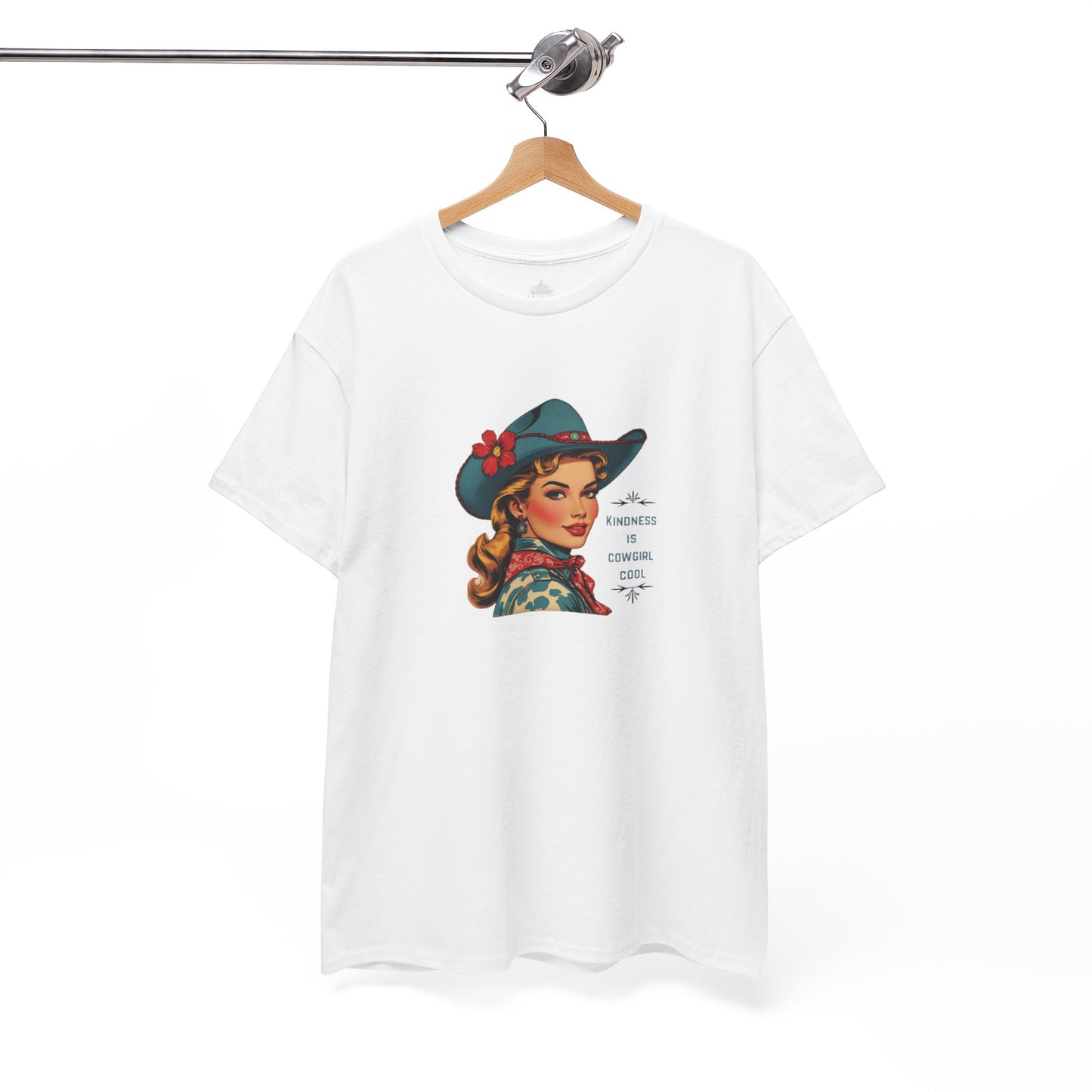 Kindness is Cowgirl Cool Classic Cotton Tee