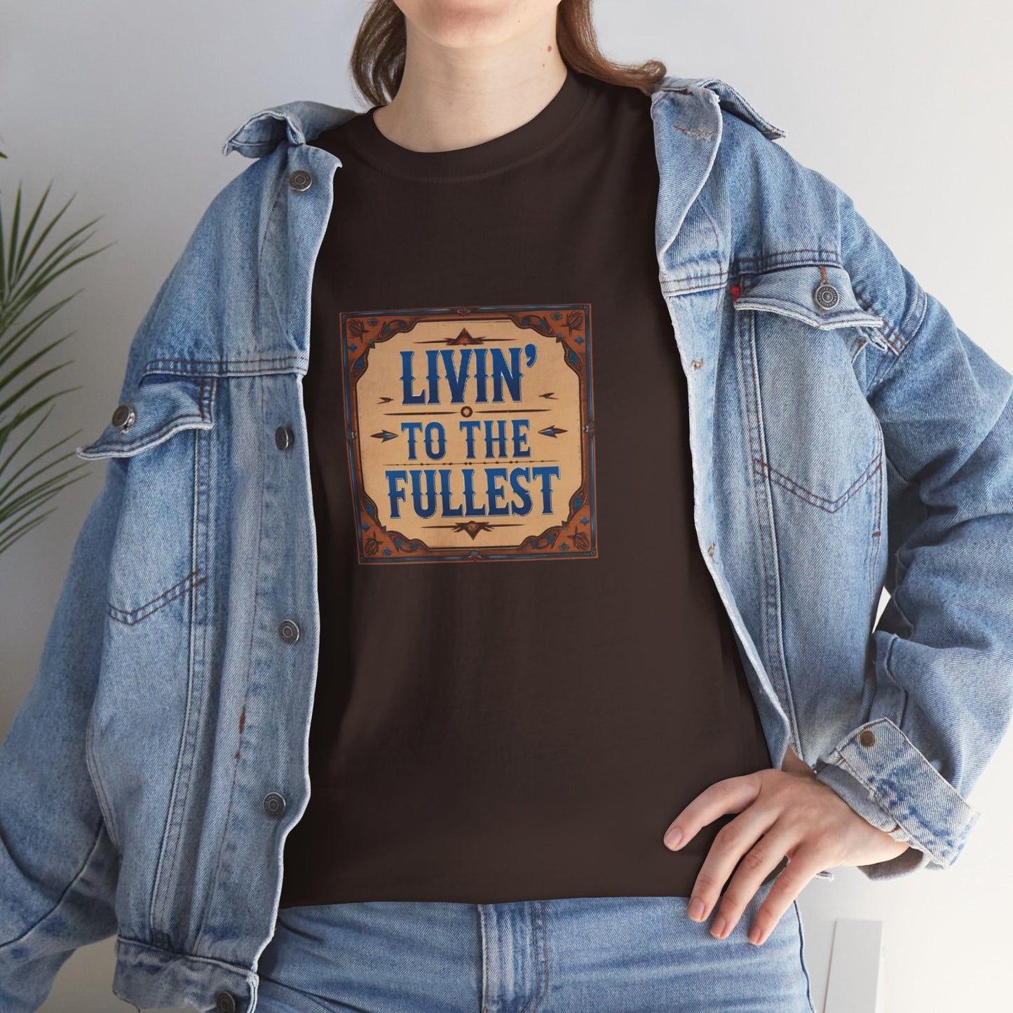 Livin' to the Fullest Classic Unisex Cotton Tee