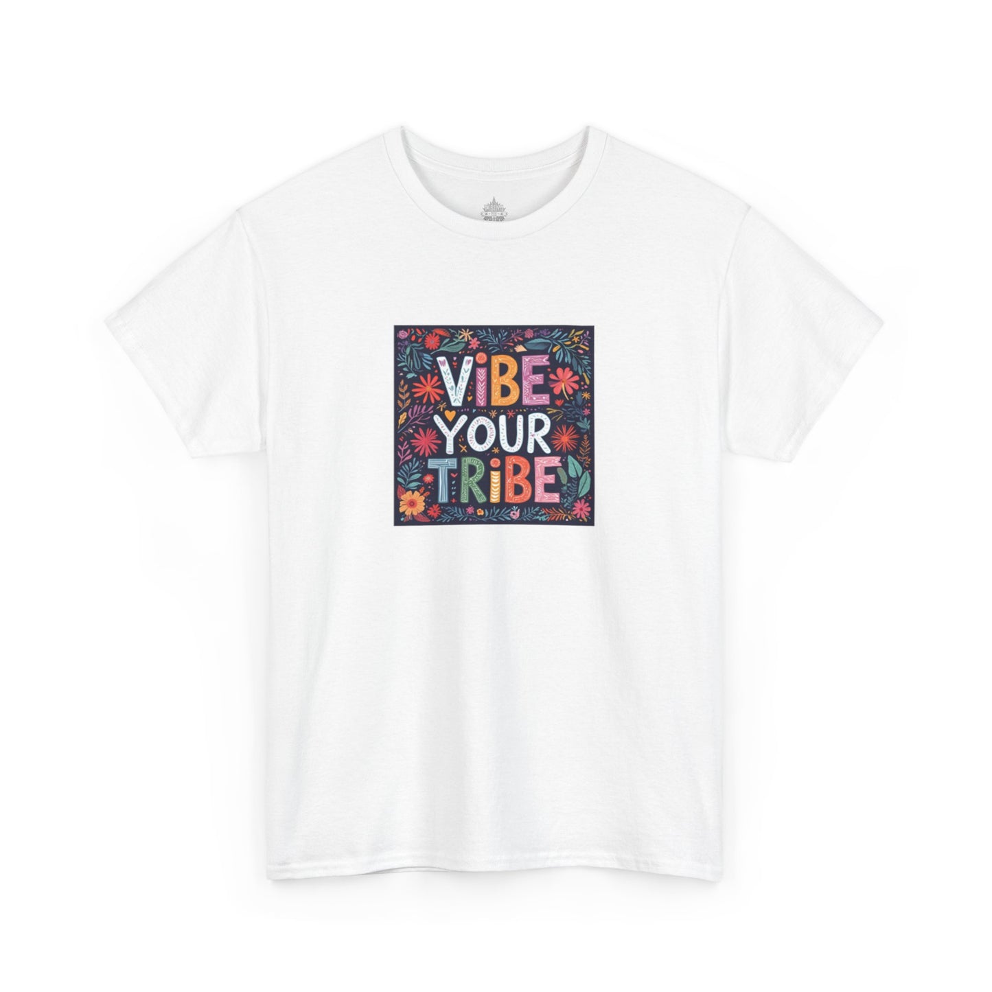 Floral Vibe Your Tribe Classic Cotton Tee
