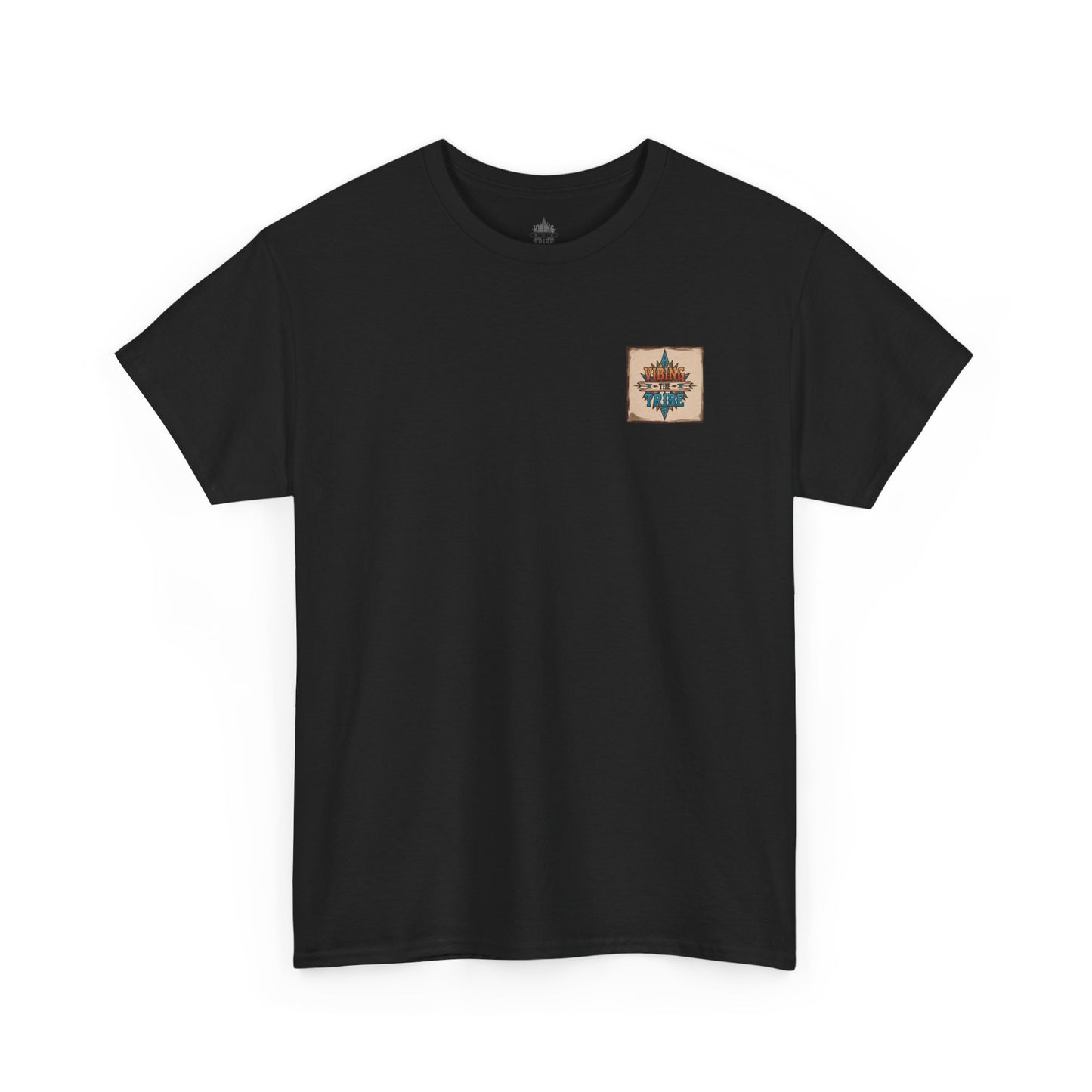 Vibing the Tribe Signature Unisex Classic Cotton Tee Front & Back Print