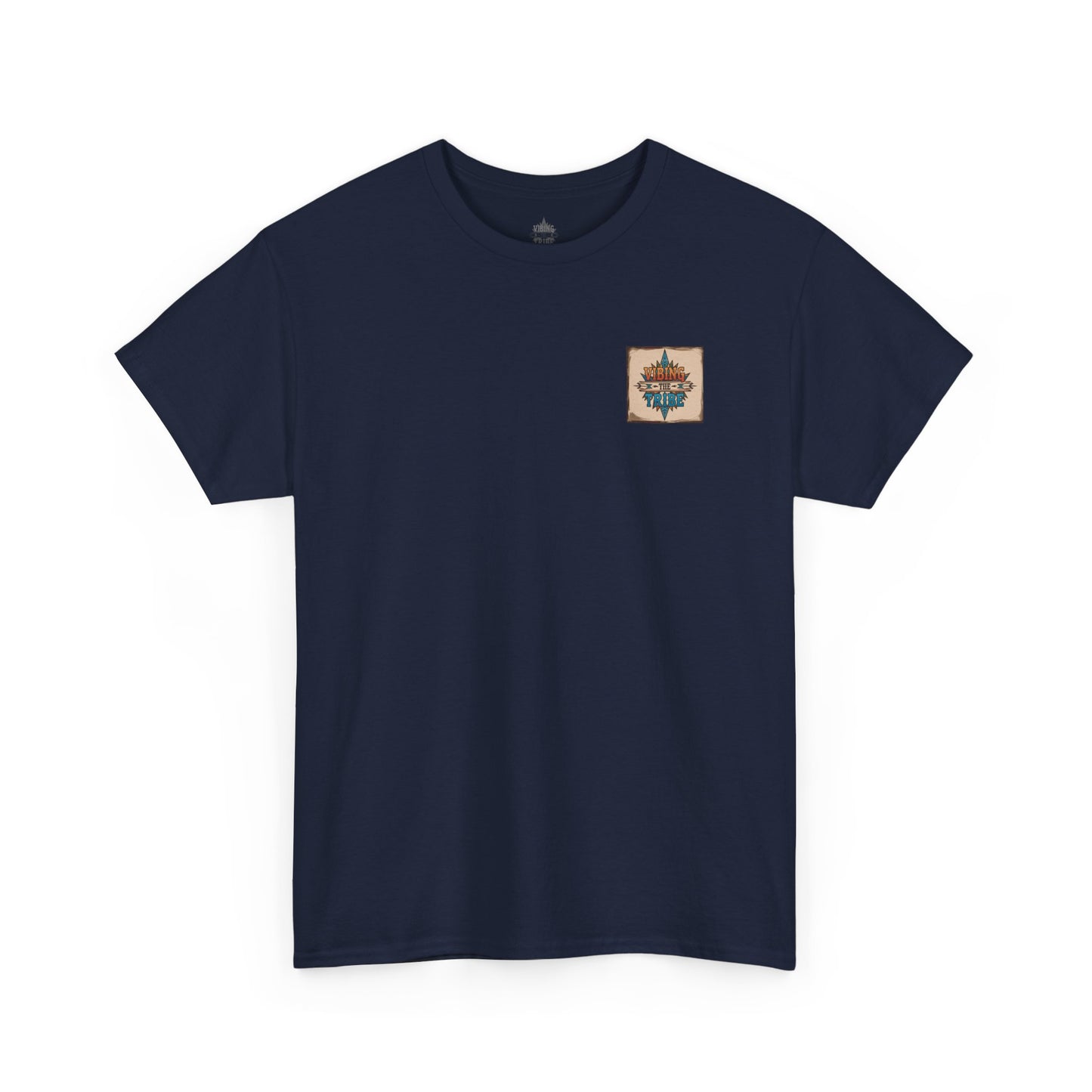 Vibing the Tribe Signature Unisex Classic Cotton Tee Front & Back Print