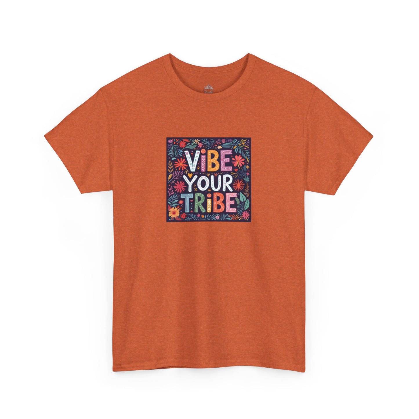 Floral Vibe Your Tribe Classic Cotton Tee