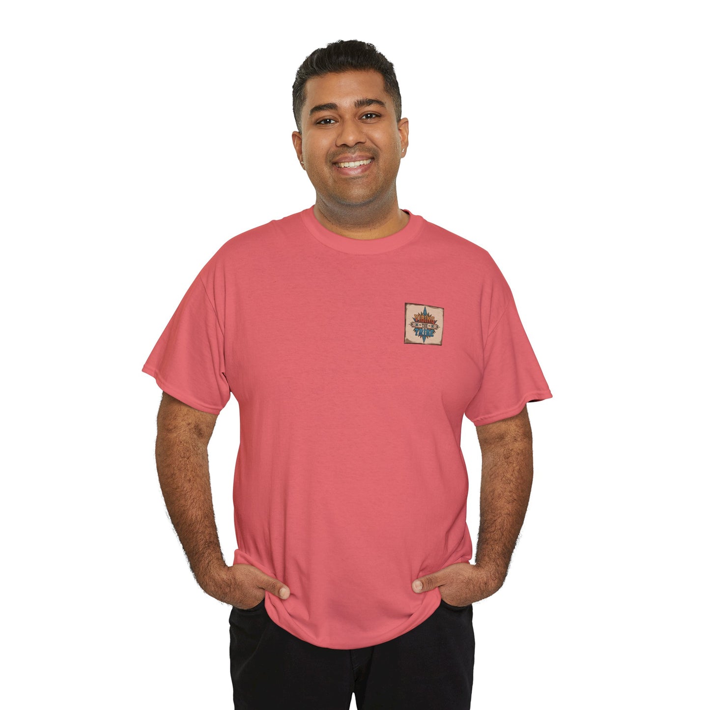 Vibing the Tribe Signature Unisex Classic Cotton Tee Front & Back Print