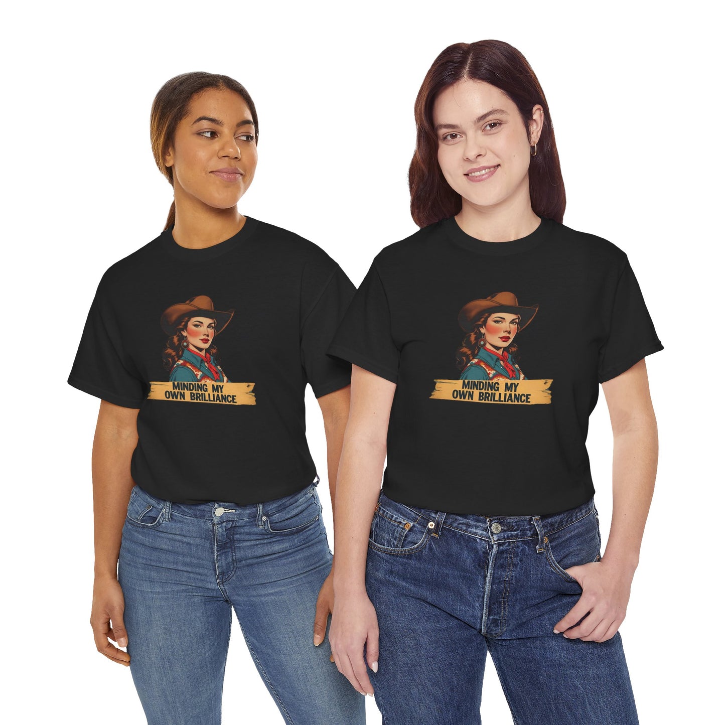 Minding My Own Brilliance Classic Cotton Tee