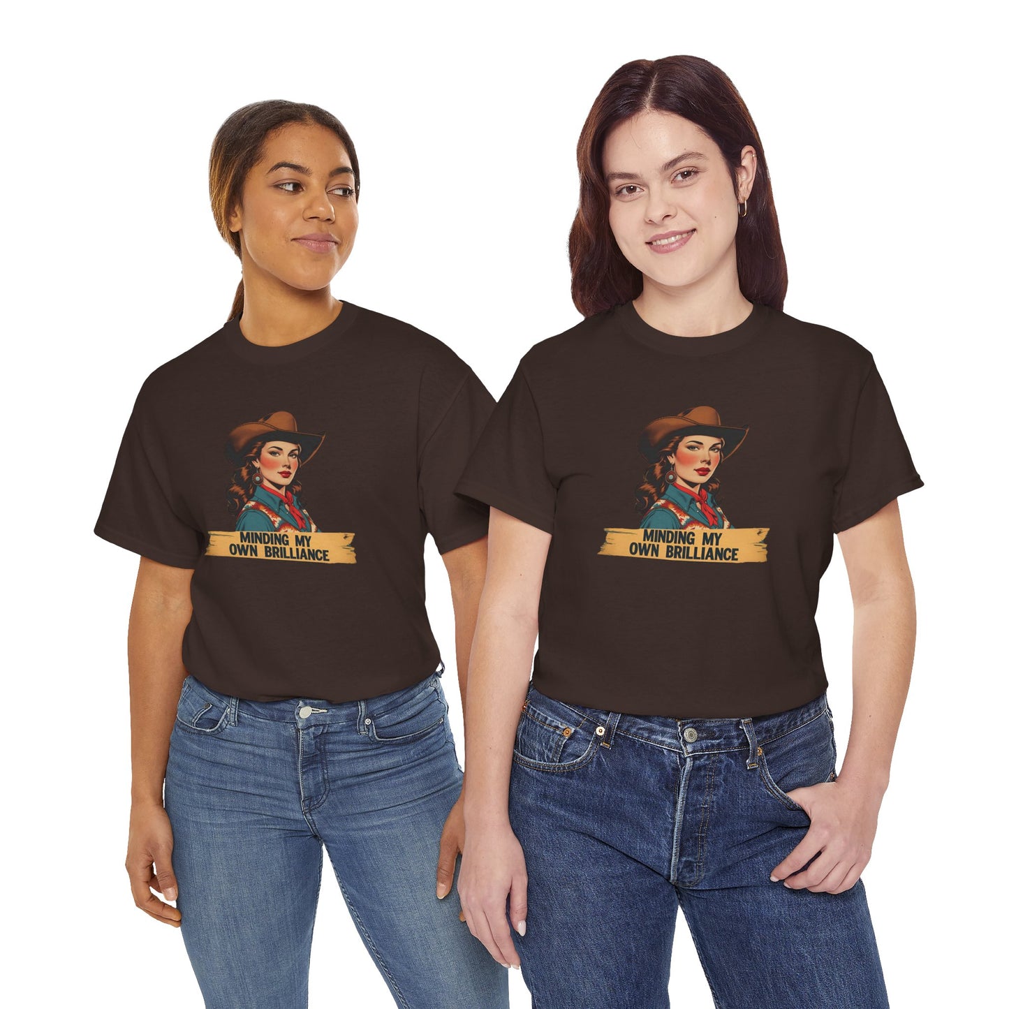 Minding My Own Brilliance Classic Cotton Tee