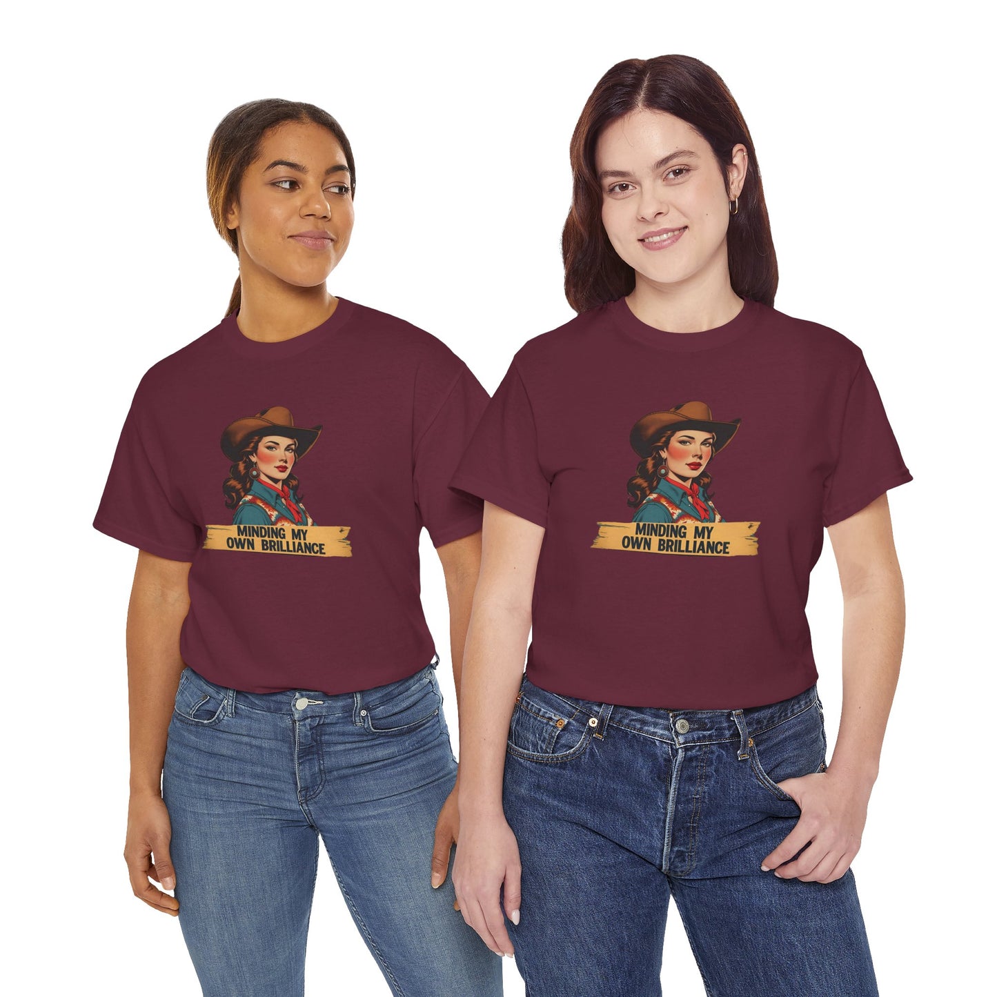 Minding My Own Brilliance Classic Cotton Tee