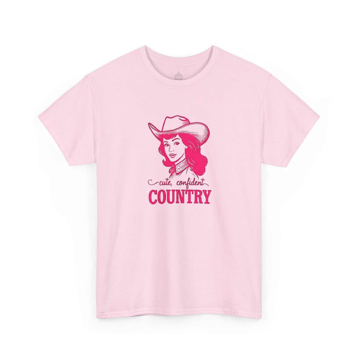 Cute Confident Country Classic Cotton Tee