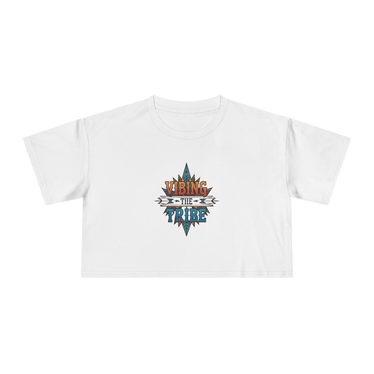 Vibing the Tribe Signature Crop Tee