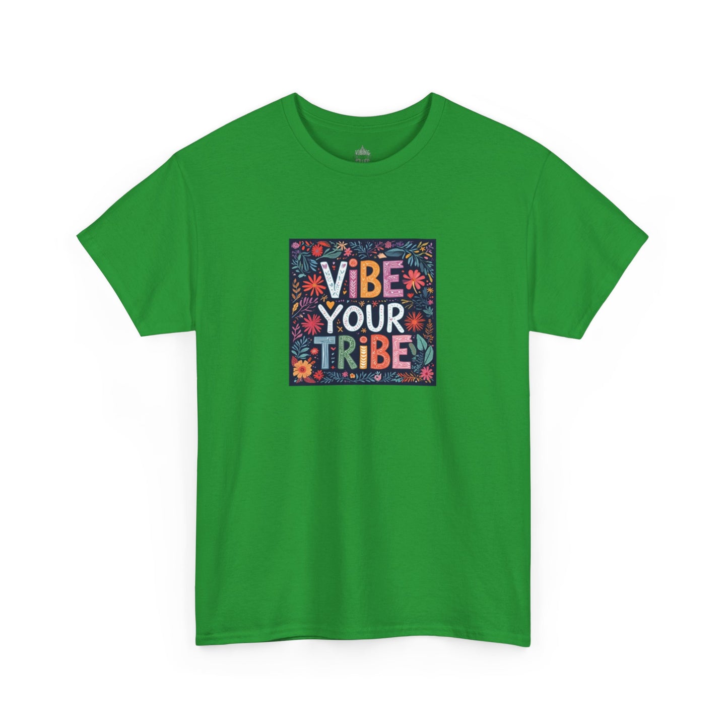 Floral Vibe Your Tribe Classic Cotton Tee