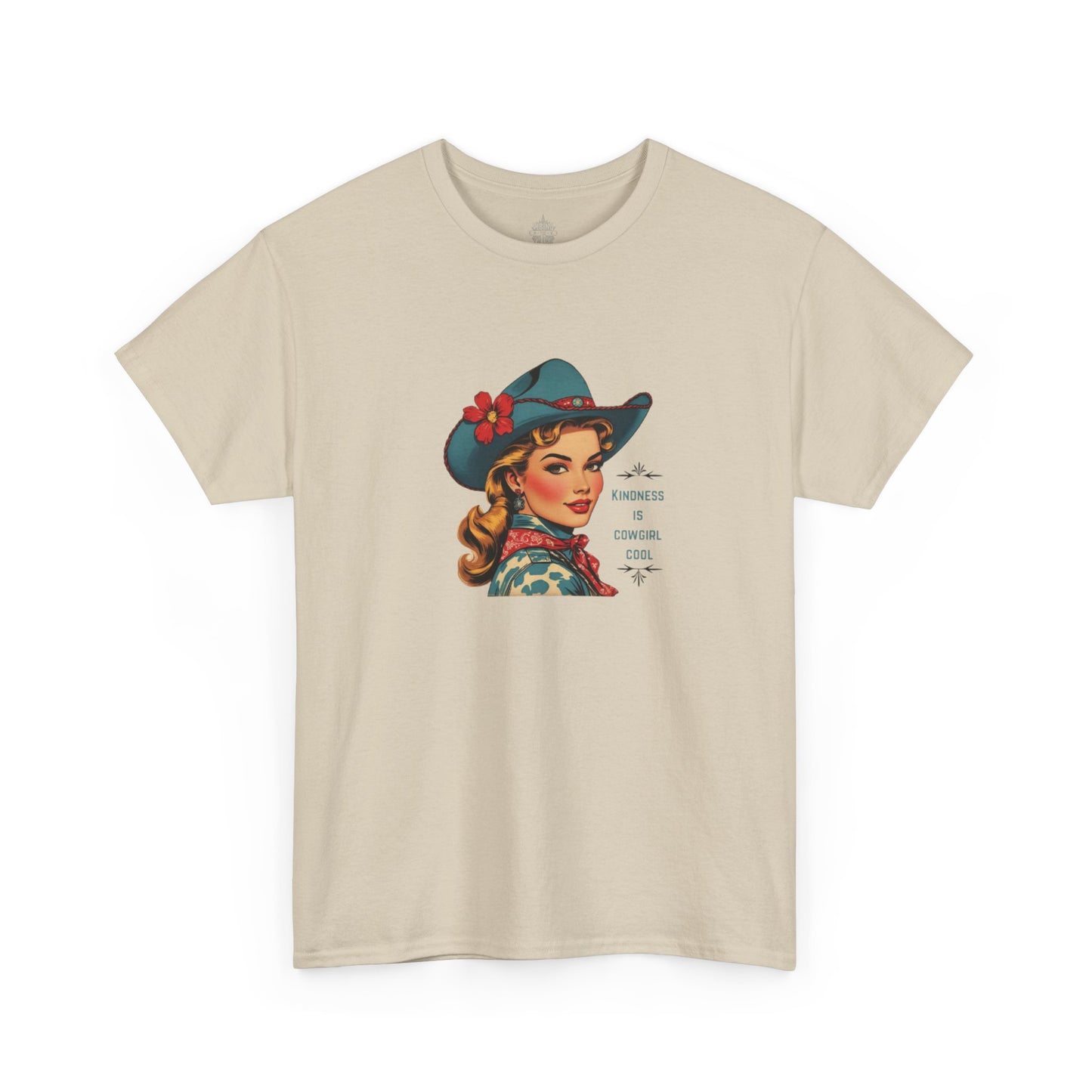Kindness is Cowgirl Cool Classic Cotton Tee