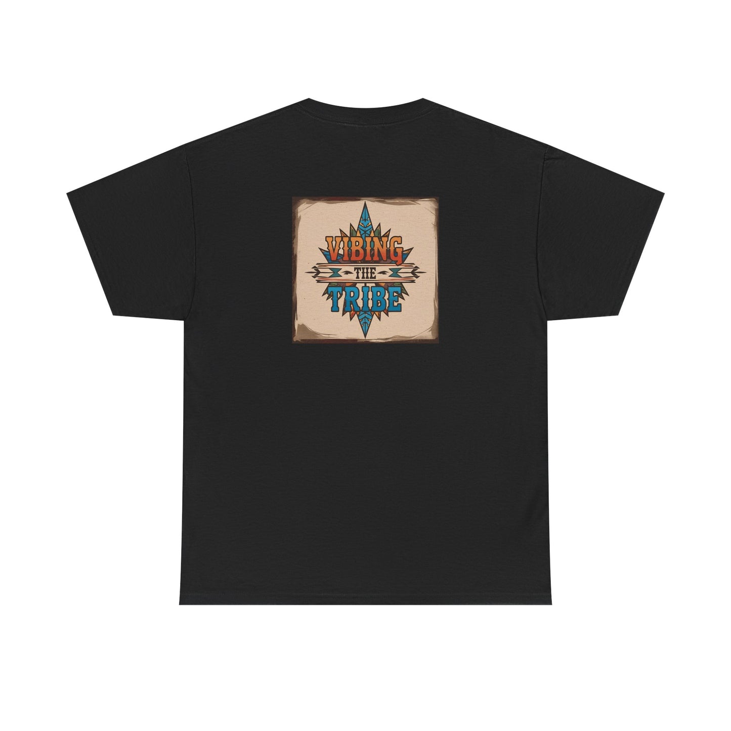 Vibing the Tribe Signature Unisex Classic Cotton Tee Front & Back Print