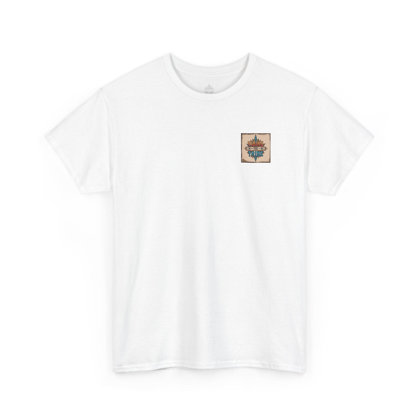 Vibing the Tribe Signature Unisex Classic Cotton Tee Front & Back Print