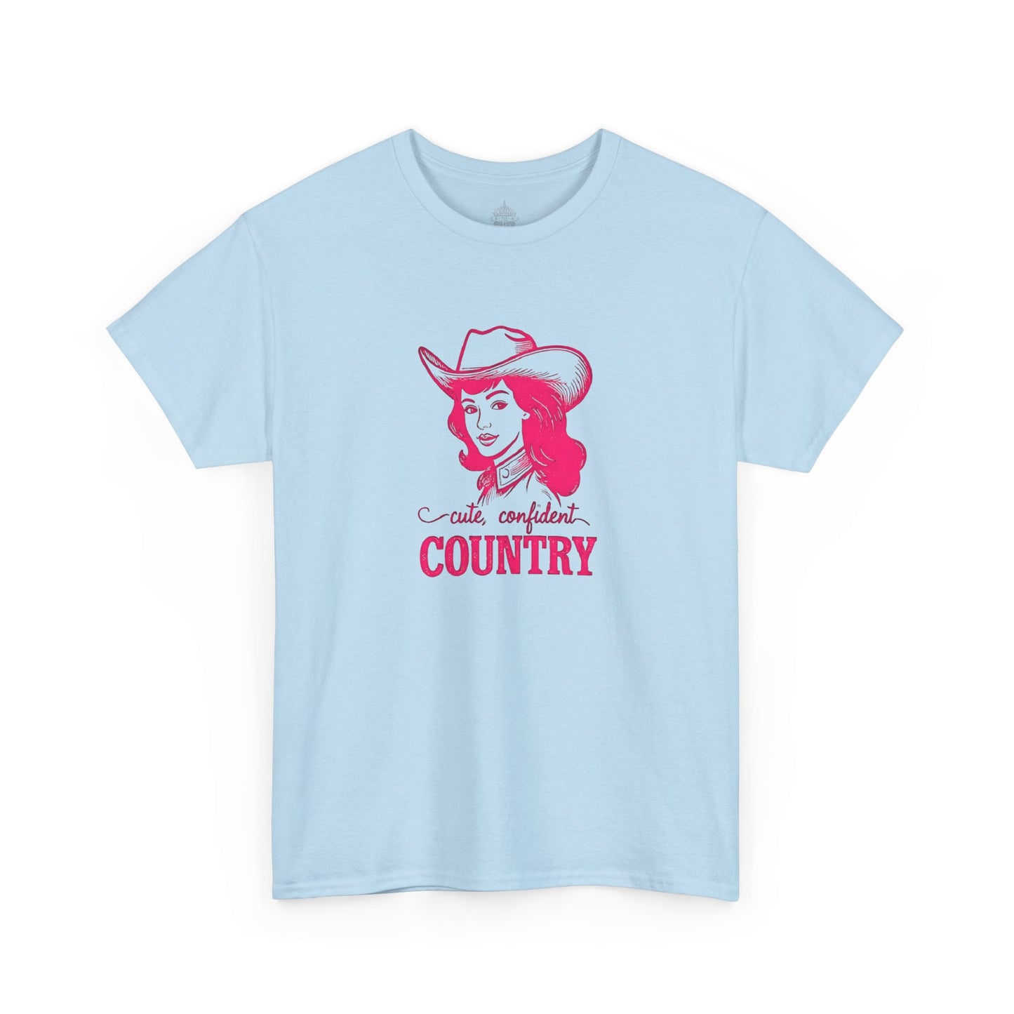 Cute Confident Country Classic Cotton Tee