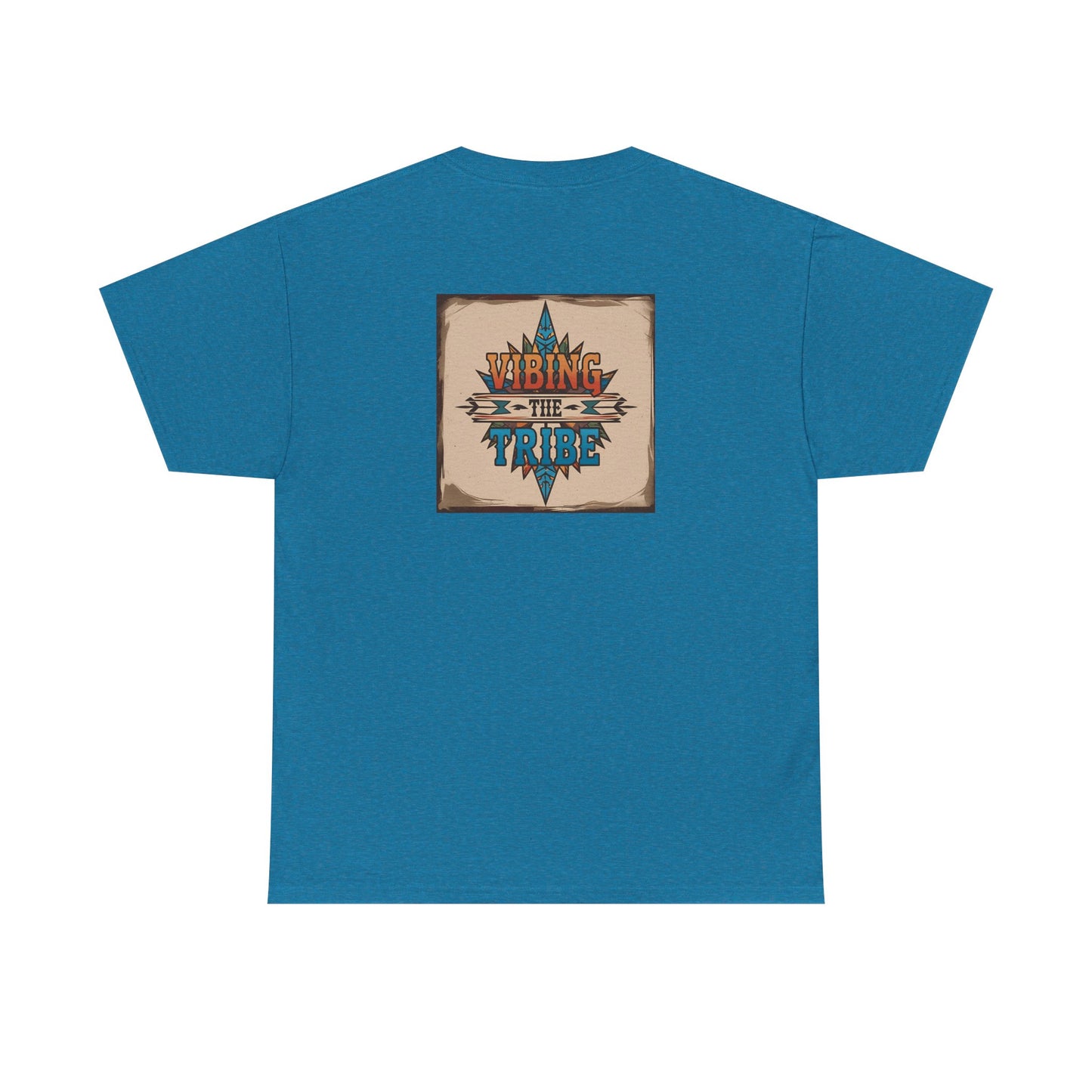 Vibing the Tribe Signature Unisex Classic Cotton Tee Front & Back Print