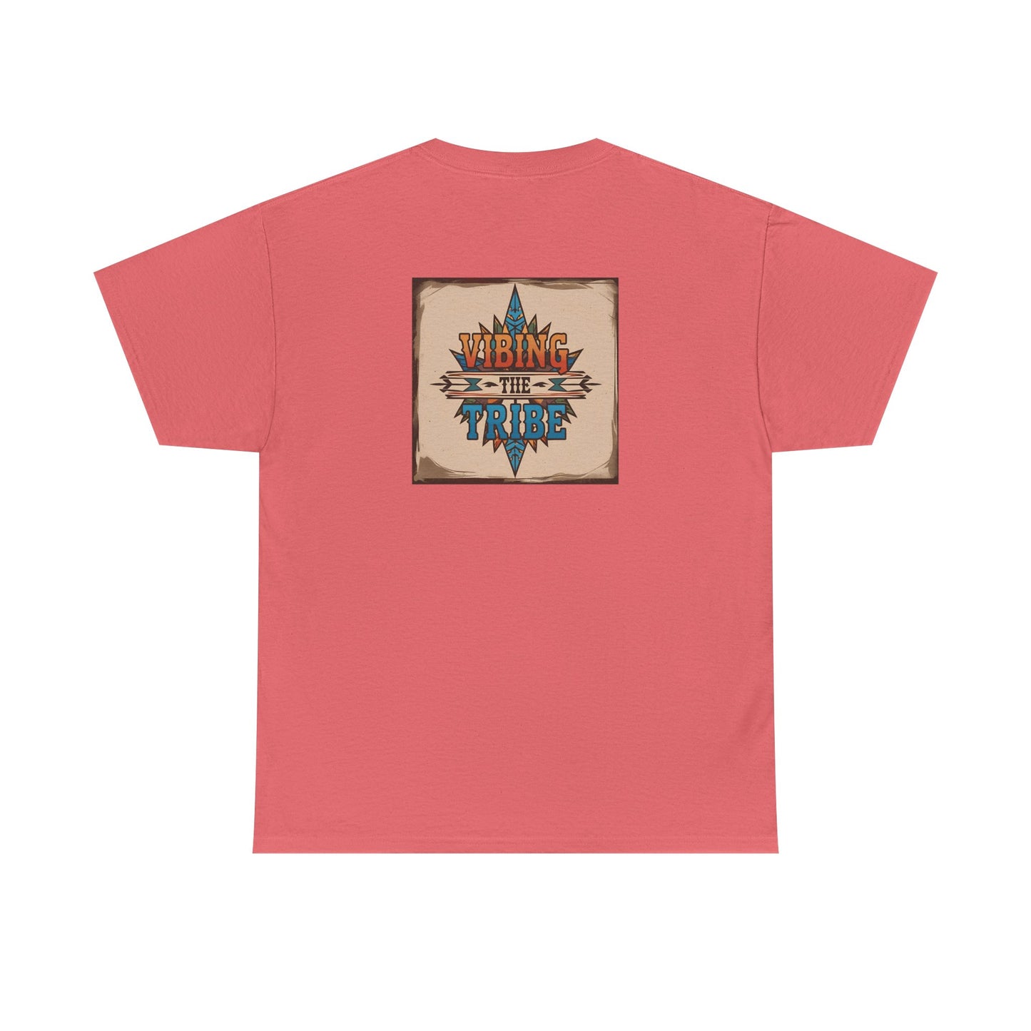 Vibing the Tribe Signature Unisex Classic Cotton Tee Front & Back Print