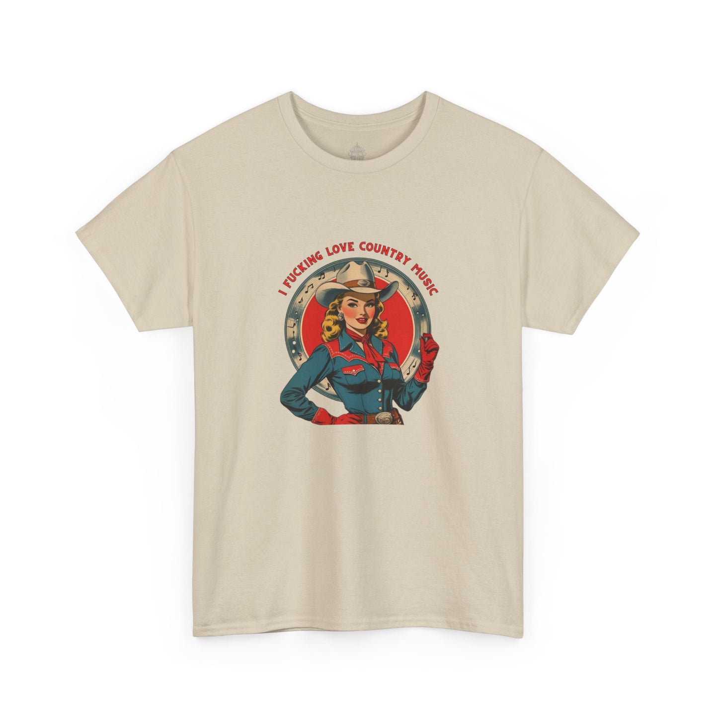 I F*cking Love Country Music Classic Unisex Tee