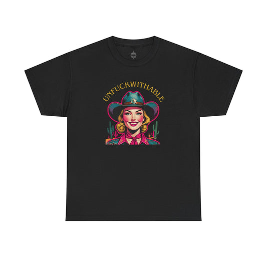Unfuckwithable Western Graphic Classic Cotton Tee