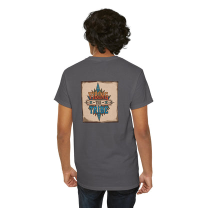Vibing the Tribe Signature Unisex Classic Cotton Tee Front & Back Print