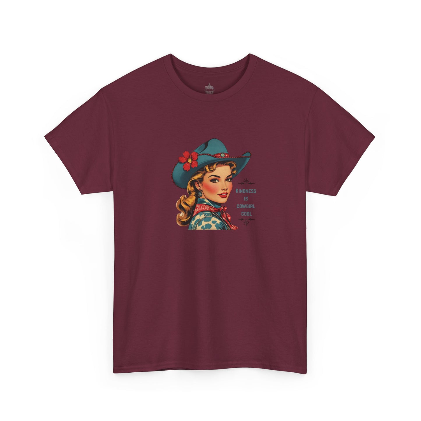 Kindness is Cowgirl Cool Classic Cotton Tee