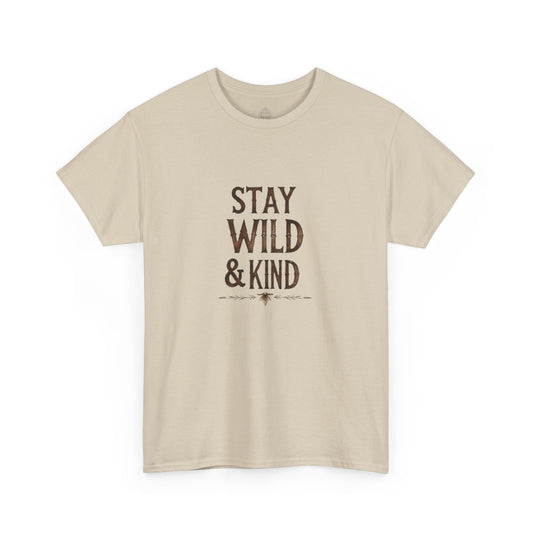 Stay Wild & Kind Unisex Classic Cotton Tee