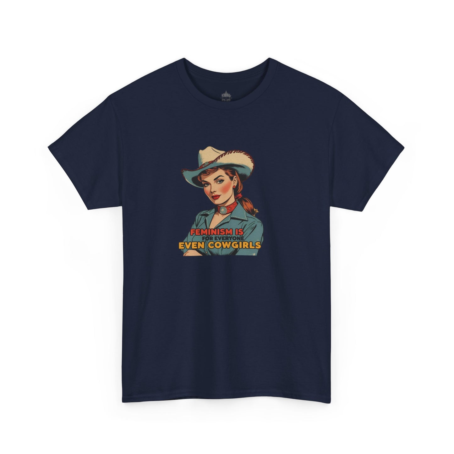 Feminism Cowgirl Classic Cotton Tee
