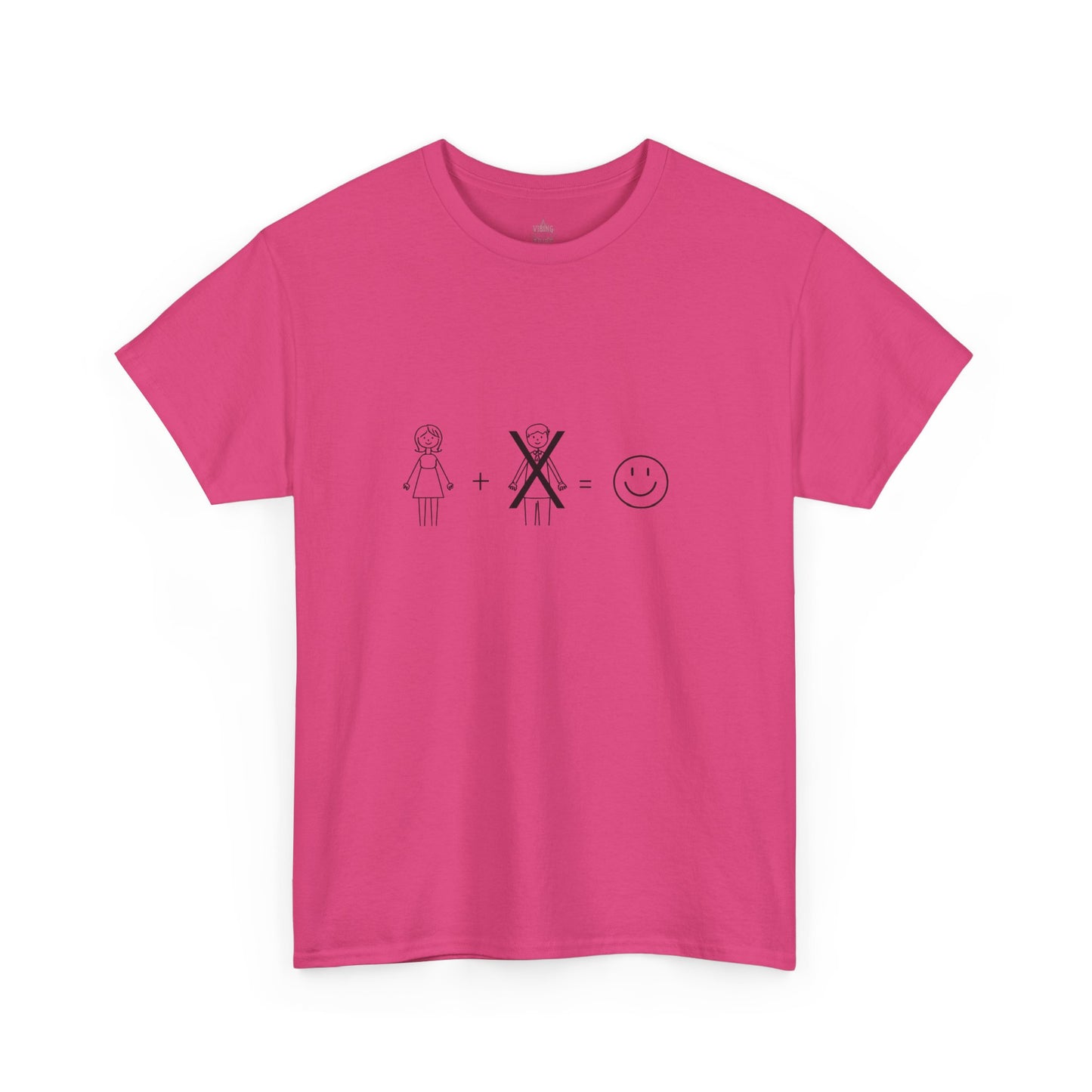 Happy Single Woman Classic Cotton Tee