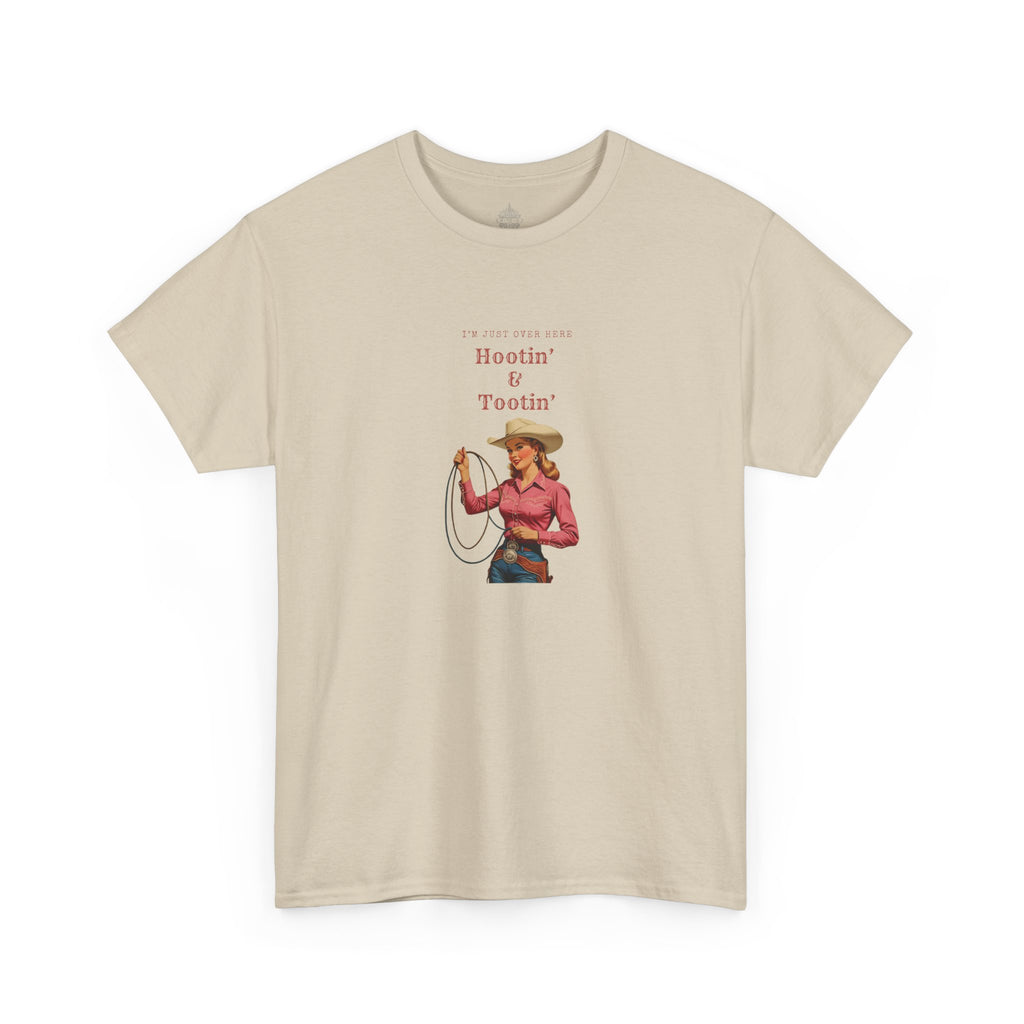 Hootin' & Tootin' Cowgirl Classic Cotton Tee