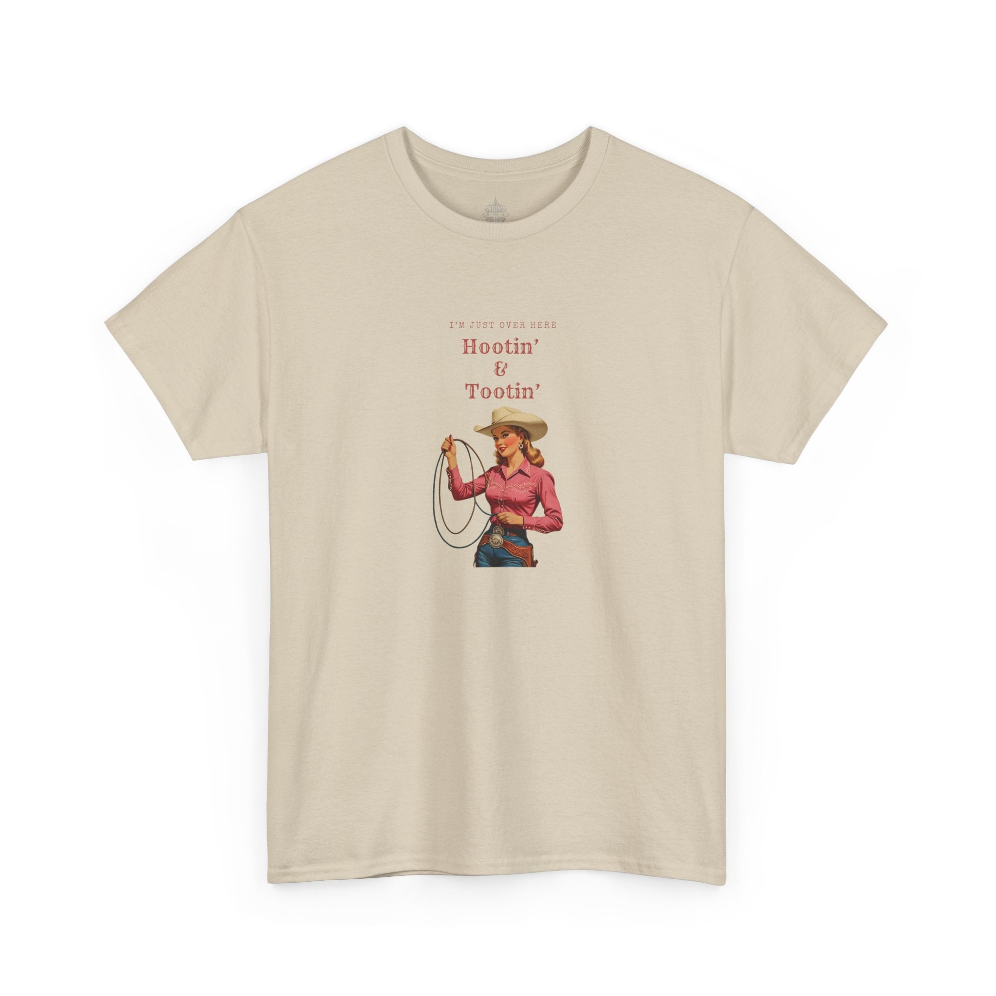 Hootin' & Tootin' Cowgirl Classic Cotton Tee
