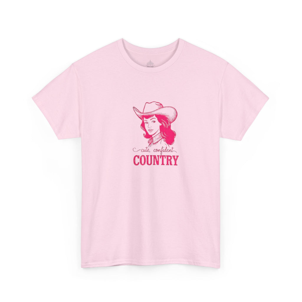 Cute Confident Country Classic Cotton Tee