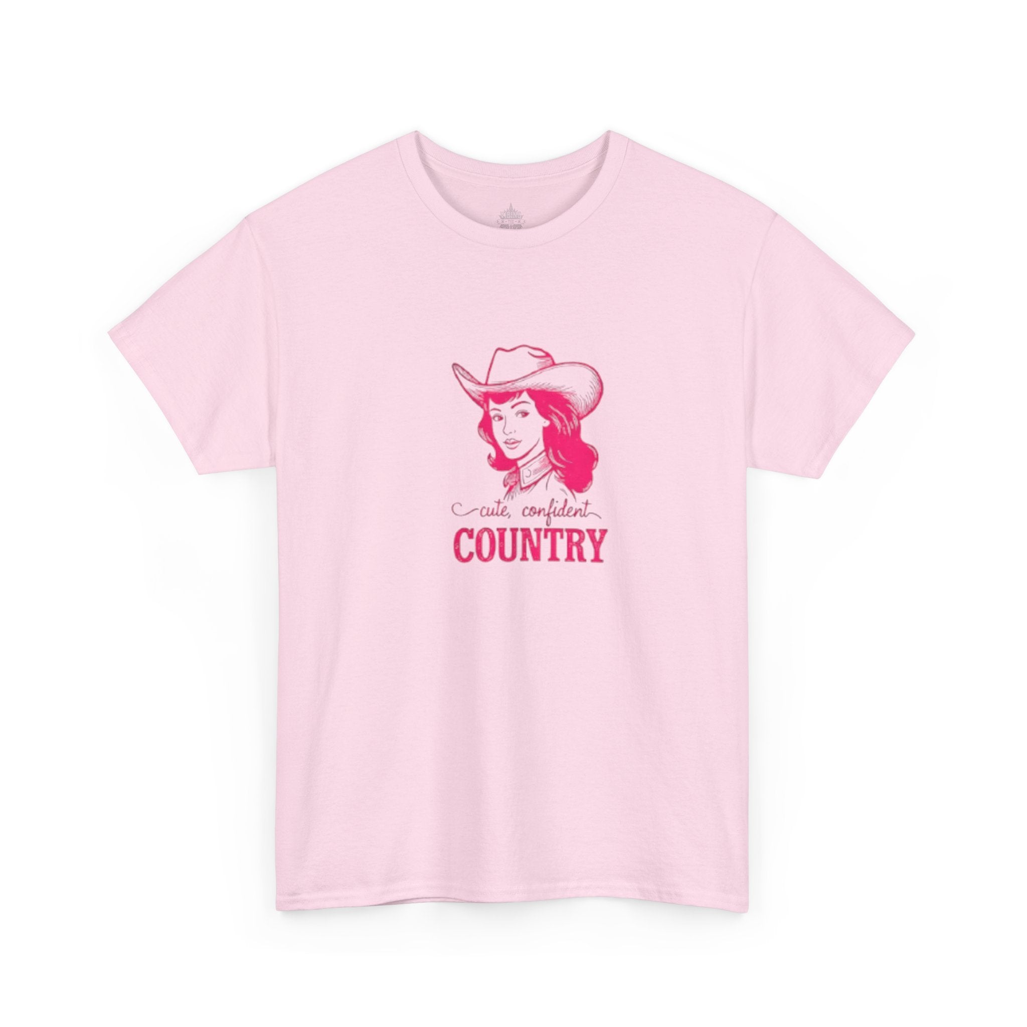 Cute Confident Country Classic Cotton Tee