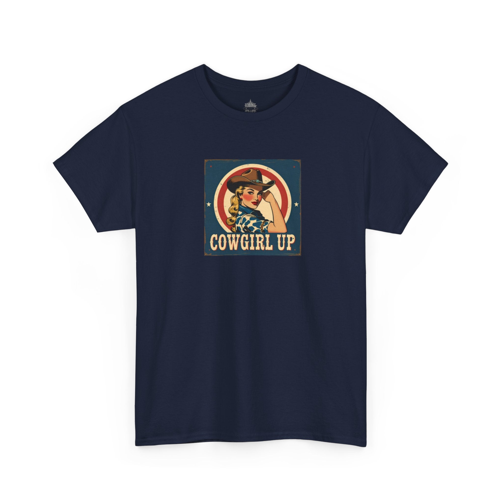 Cowgirl Up Classic Cotton Tee