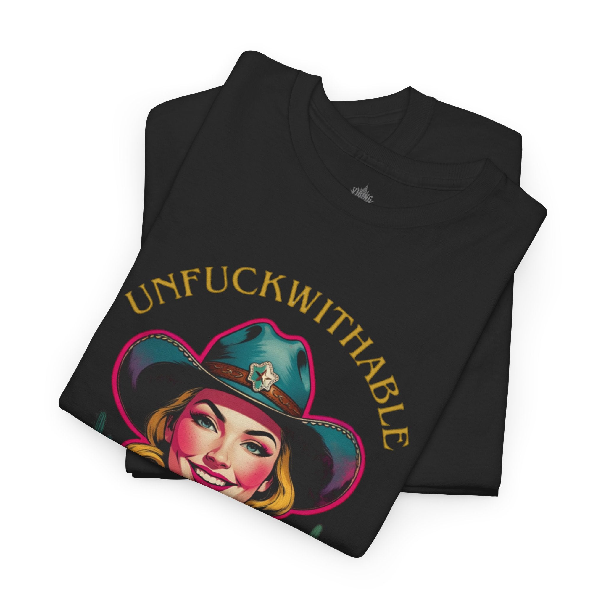 Unfuckwithable Western Graphic Classic Cotton Tee