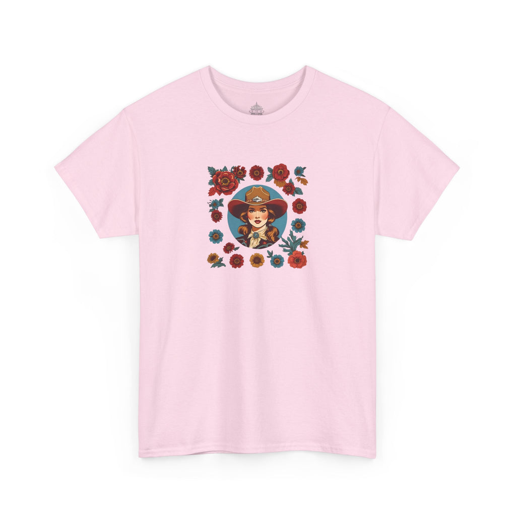 Floral Cowgirl Classic Cotton Tee