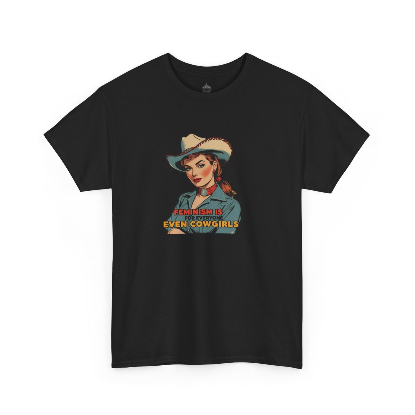 Feminism Cowgirl Classic Cotton Tee