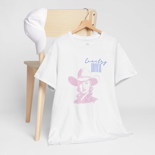 Country Diva Classic Cotton Tee