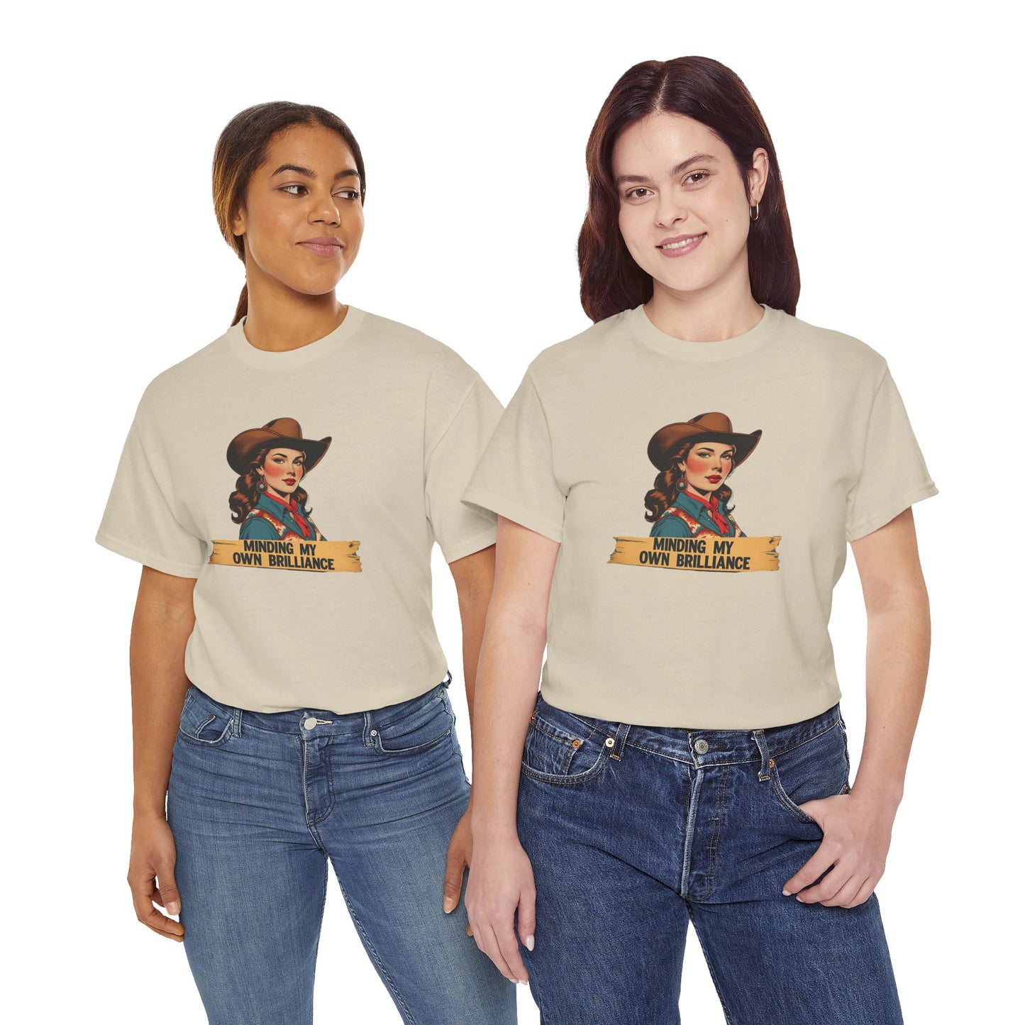 Minding My Own Brilliance Classic Cotton Tee