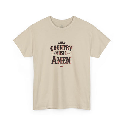 Country Music Amen Unisex Classic Cotton Tee