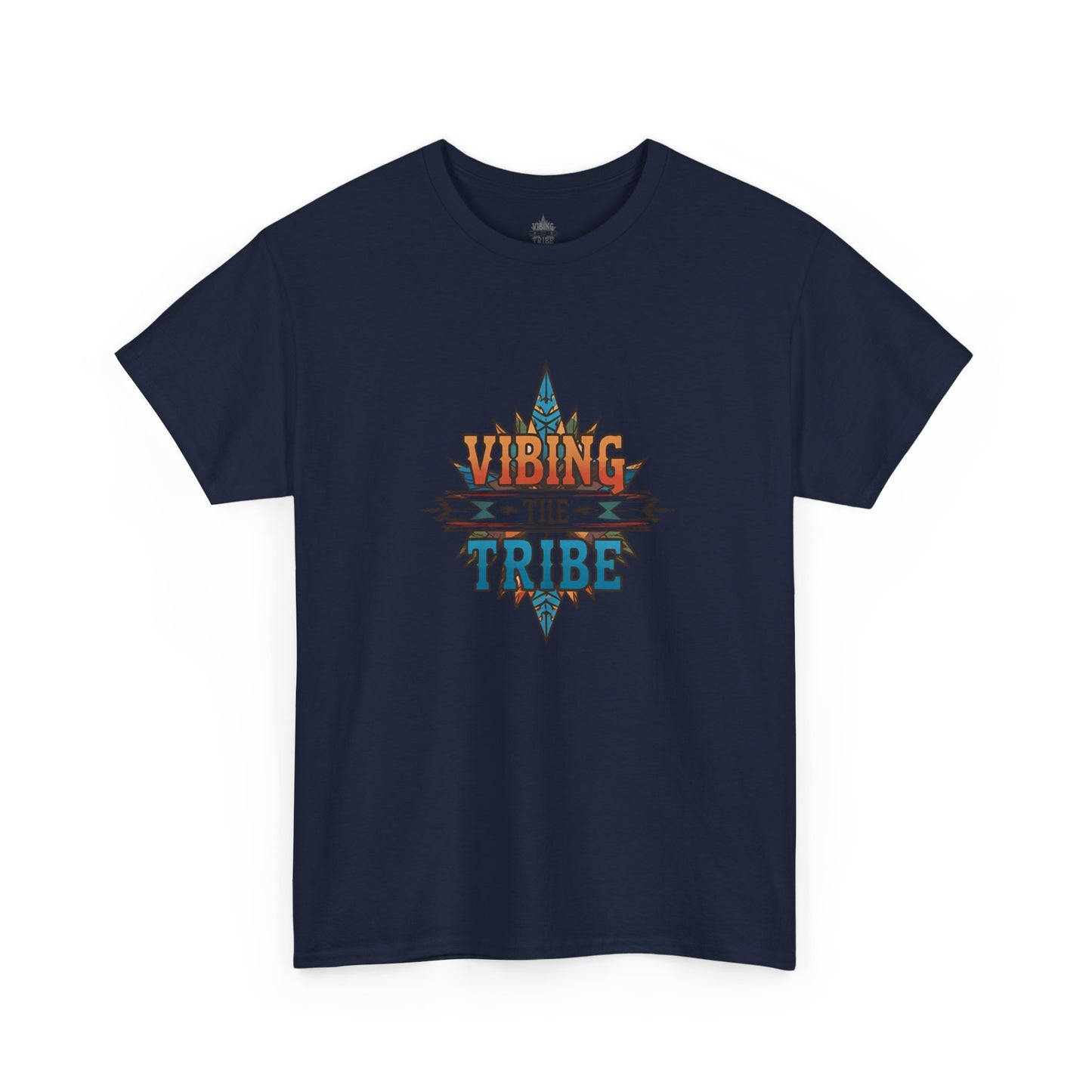 Vibing the Tribe Signature Logo Unisex Classic Cotton Tee