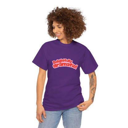 Delightfully Dramatic Classic Cotton Tee