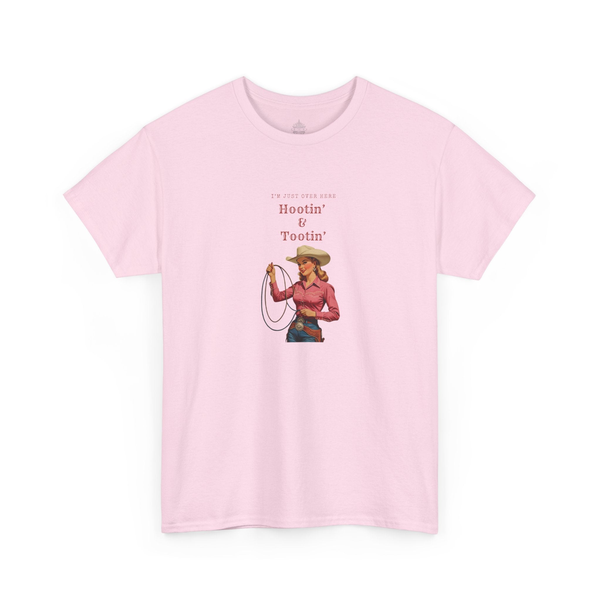 Hootin' & Tootin' Cowgirl Classic Cotton Tee