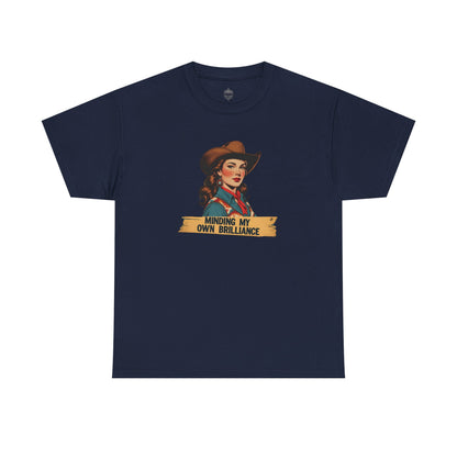 Minding My Own Brilliance Classic Cotton Tee