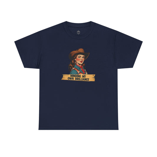 Minding My Own Brilliance Classic Cotton Tee