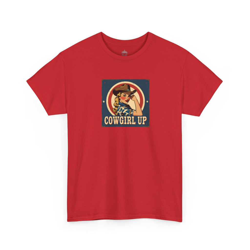 Cowgirl Up Classic Cotton Tee