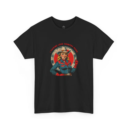 I F*cking Love Country Music Classic Unisex Tee