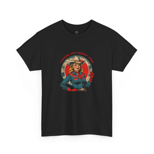 I F*cking Love Country Music Classic Unisex Tee