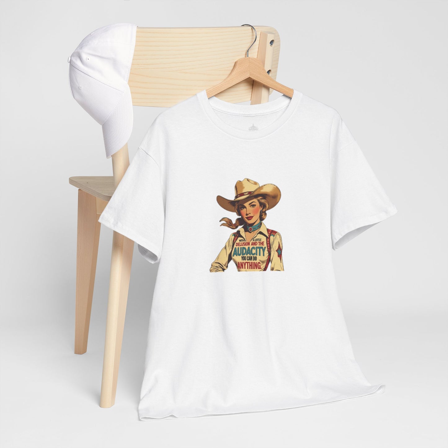 Delusion and Audacity Classic Cotton Tee