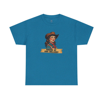 Minding My Own Brilliance Classic Cotton Tee