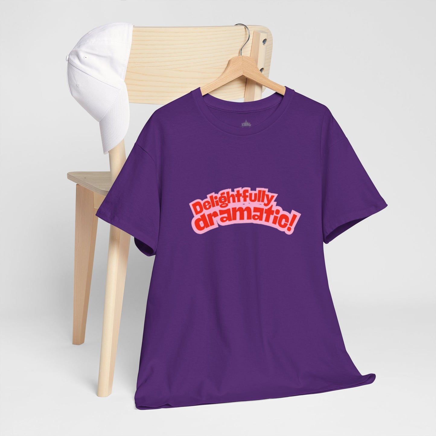 Delightfully Dramatic Classic Cotton Tee