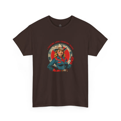 I F*cking Love Country Music Classic Unisex Tee