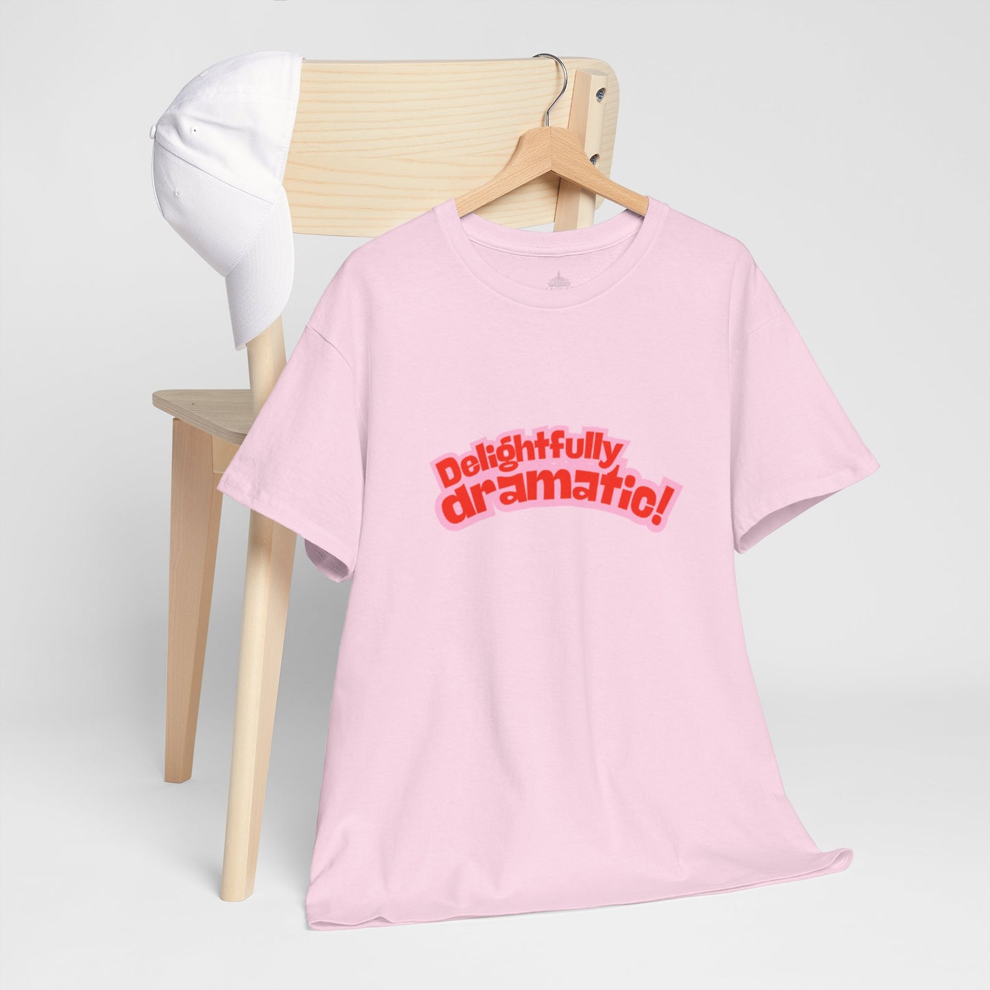 Delightfully Dramatic Classic Cotton Tee